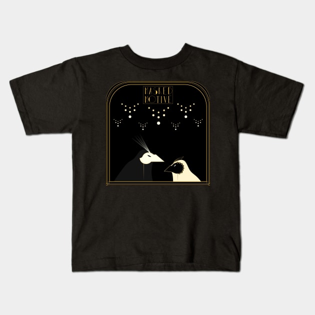 Masked Motive Kids T-Shirt by Lunalora